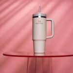 Stanley Quencher H2.0 FlowState Stainless Steel Vacuum Insulated Tumbler with Lid and Straw for Water, Iced Tea or Coffee, Smoothie and More, Rose Quartz 2.0, 30 OZ / 0.89 L