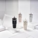 Stanley Quencher H2.0 FlowState Stainless Steel Vacuum Insulated Tumbler with Lid and Straw for Water, Iced Tea or Coffee, Smoothie and More, Ash, 14oz